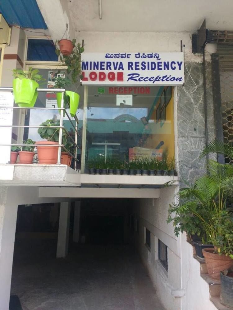 Minerva Residency Otel Bangalore Dış mekan fotoğraf